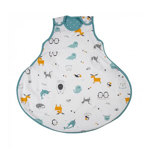 Schlummersack Saco de dormir para bebé para todo el año, con dislasia de cadera, tamaño 70 cm/6-18 meses, diseño Polar Pals