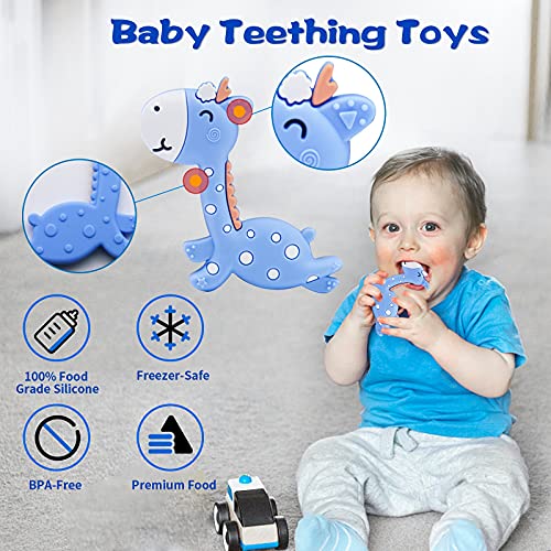 Set Para Cuidado Del Bebé, Unipampa 14 Piezas Kit de cuidado de bebé, Set Para El Cuidado Del Bebé, Kit de Aseo para Bebés, Accesorios Bebes para Viaje y el Uso Diario, Regalos para Bebes(azul)(blue)