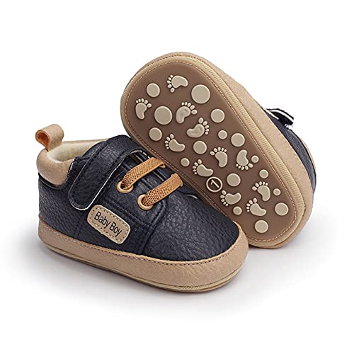 Sheey Zapatos para Niños Pequeños Moda Infantil de Color Sólido Cuero Antideslizante Sandalias de Suela Blanda Resistentes al Desgaste Niña Bebé Recién Nacido Otoño Invierno Colegio