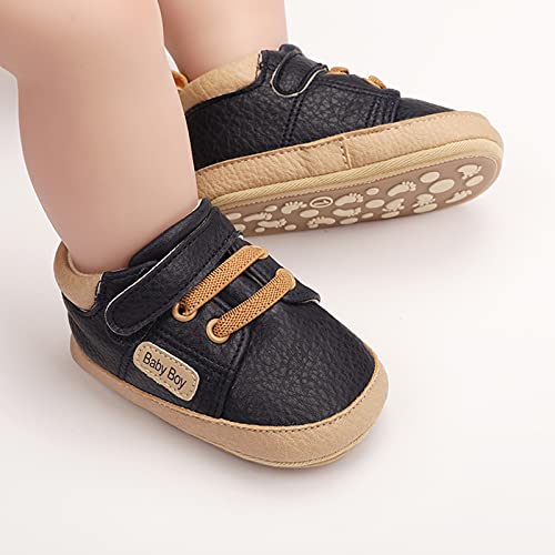 Sheey Zapatos para Niños Pequeños Moda Infantil de Color Sólido Cuero Antideslizante Sandalias de Suela Blanda Resistentes al Desgaste Niña Bebé Recién Nacido Otoño Invierno Colegio