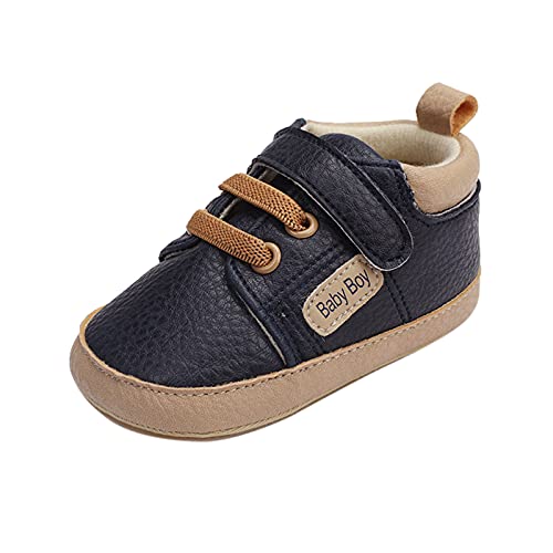 Sheey Zapatos para Niños Pequeños Moda Infantil de Color Sólido Cuero Antideslizante Sandalias de Suela Blanda Resistentes al Desgaste Niña Bebé Recién Nacido Otoño Invierno Colegio