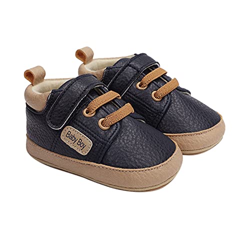 Sheey Zapatos para Niños Pequeños Moda Infantil de Color Sólido Cuero Antideslizante Sandalias de Suela Blanda Resistentes al Desgaste Niña Bebé Recién Nacido Otoño Invierno Colegio