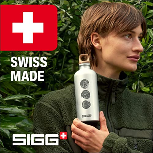 SIGG Traveller MyPlanet Journey Botella cantimplora (0.6 L), botella hermética neutral para el clima, botella de aluminio ligera fabricada en Suiza