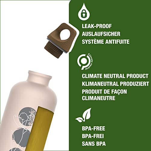 SIGG Traveller MyPlanet Journey Botella cantimplora (0.6 L), botella hermética neutral para el clima, botella de aluminio ligera fabricada en Suiza