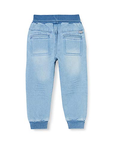 Sigikid Baby-Mädchen Sweat Denim mit Klecks, Größe 062-098 Jeans, Azul Claro, 92 cm para Bebés