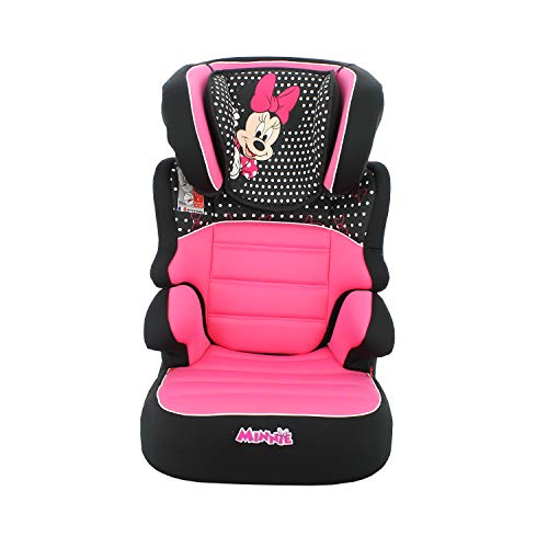 Silla de coche elevador BEFIX grupo 2/3 (15-36kg) - 4 estrellas ADAC -Minnie Disney luxe