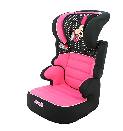 Silla de coche elevador BEFIX grupo 2/3 (15-36kg) - 4 estrellas ADAC -Minnie Disney luxe