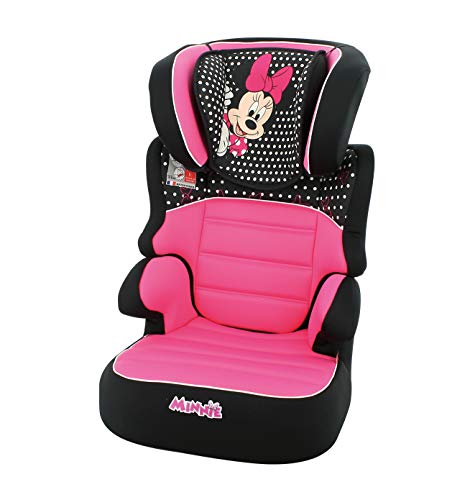 Silla de coche elevador BEFIX grupo 2/3 (15-36kg) - 4 estrellas ADAC -Minnie Disney luxe