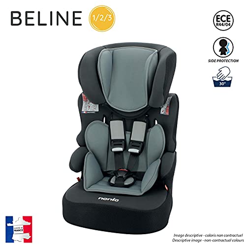 Silla de coche Nania grupo 1/2/3 - (9-36 kg) con protección lateral fabricada en Francia