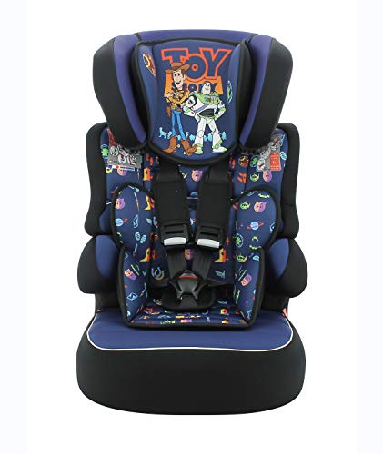 Silla de coche para Bebe BELINE grupo 1/2/3 (9-36kg), con proteccion lateral -Toy Story Luxe