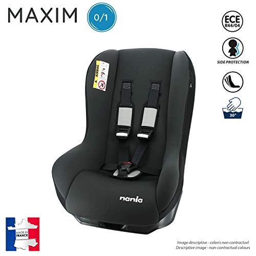 Silla de Coche para Bebe Maxim Grupo 0/1 (0-18kg) -Made in France - Mickey First