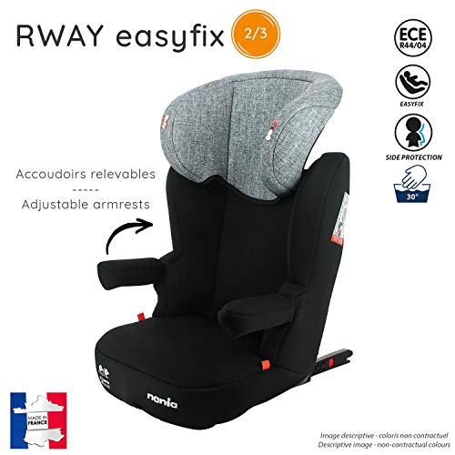 Silla de coche para elevador RWAY easyfix grupo 2/3 (15-36kg) - con proteccion lateral - Disney Princess