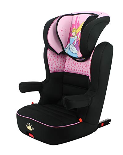 Silla de coche para elevador RWAY easyfix grupo 2/3 (15-36kg) - con proteccion lateral - Disney Princess