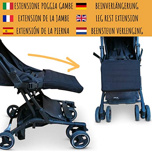 Silla de Paseo Piuma0+ Platinum Ultraligero 2.0 De Viaje Reclinable Súper Equipado de 3 meses hasta 25 Kg Plegable Cochecito Compacto y Carrito Ligero Cinturón de 5 Puntos, Se puede llevar en el Avión