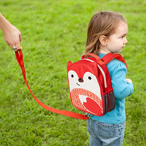 Skip Hop Zoo - Mochila infantil con correa de seguridad, diseño de zorro Ferguson