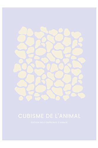 SKLUM Lámina Decorativa (50x70 cm) Cubisme Papel Violeta Lavanda