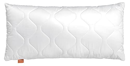 sleepling Komfort 191119 Conjunto de 2 Cojines de Microfibra 40 x 60 cm, Blanco