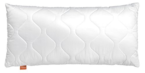 sleepling Komfort 195865 Almohada de Microfibra 40 x 90 cm, Blanco