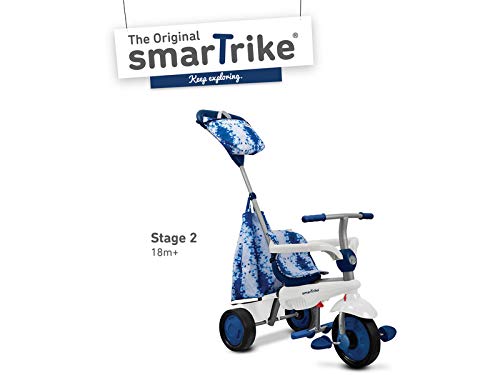 smarTrike Spirit Trike - Triciclo para bebé (1 año), Color Azul