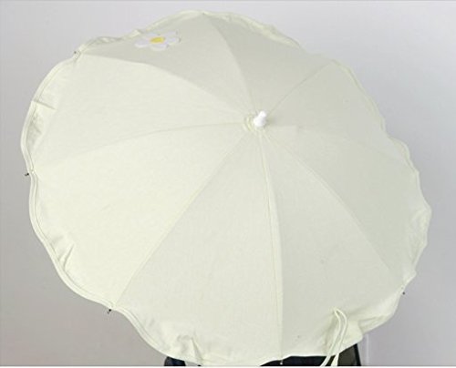 Sombrilla para silla de paseo + flexo universal. Color Verde. Parasol