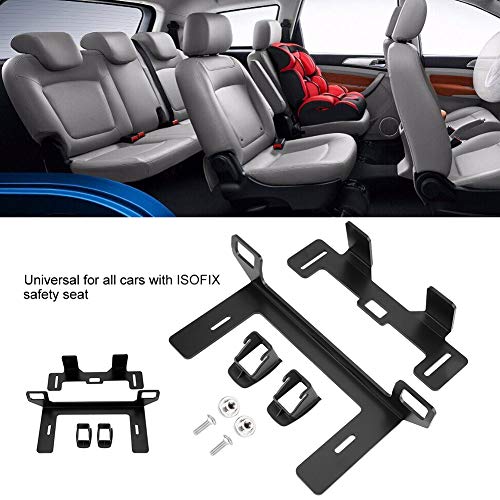 Soporte de Asiento de Seguridad para Automóvil, Yctze Universal ISOFIX Base de Montaje para Automóvil Soporte de Asiento de Seguridad para Automóvil Pestillo de Metal Conveniente para Isofix kit de au