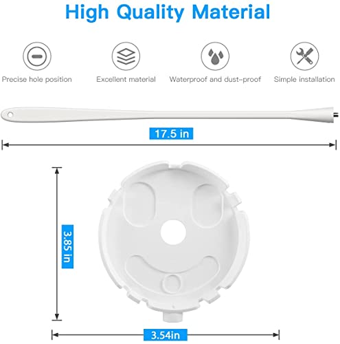 Soporte para vigilabebés compatible con cámara de vídeo Philips Avent, flexible, de silicona