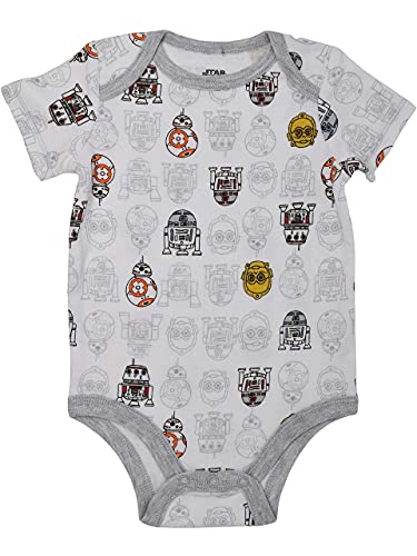 Star Wars Baby Boys 5 Pack Bodysuits