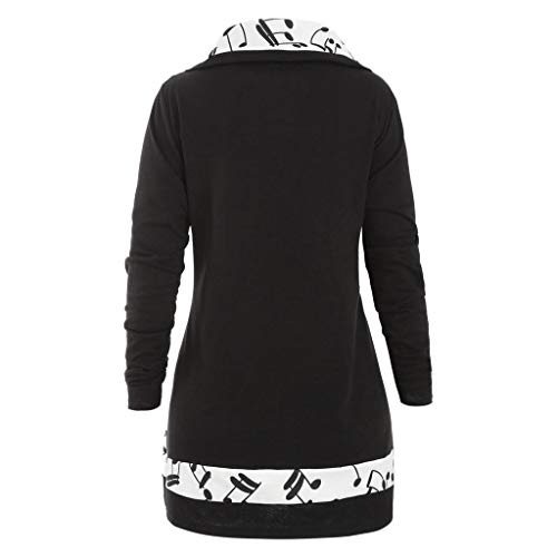 Sudadera con Capucha Tumblr Mujer Moda Manga Larga Casual Impresión Cuadros Otoño Invierno Jersey Mujer Primavera Blusa Tops Tumblr Suéter Largo Ropa Mujer Rebajas Camiseta Abrigo vpass