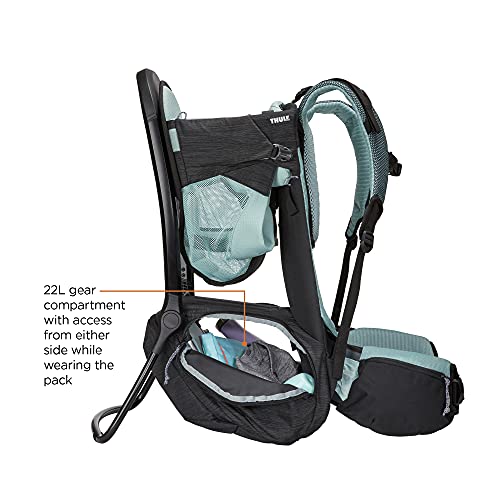 Thule, Sapling Child Carrier , Mochila Portabebés, Negro, Uni, Unisex-Adulto