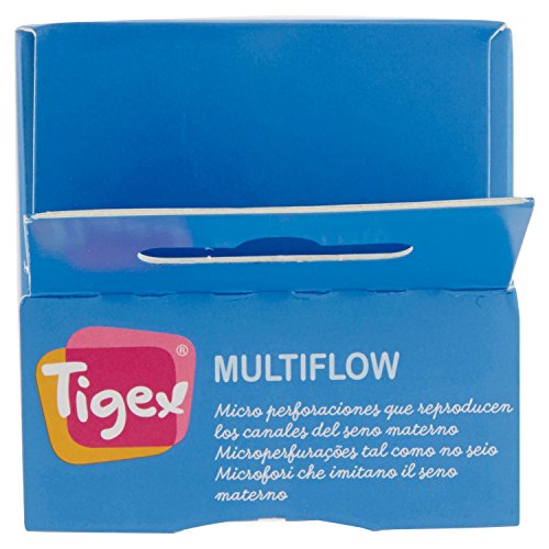 Tigex 2a Edad - Biberón cuello ancho, 300 ml