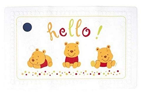 Tigex Disney Winnie the Pooh-Alfombra de baño antideslizante Alfombra de baño para bebé