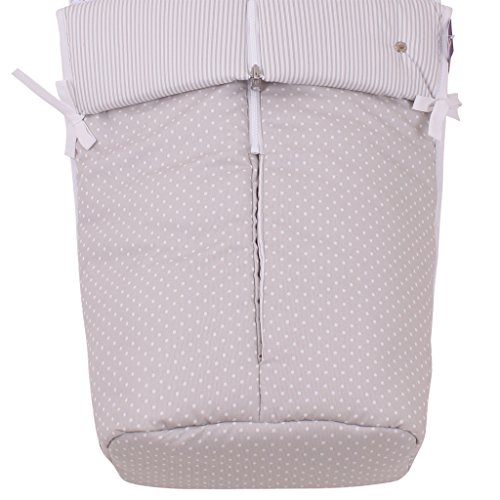 TititNins® - Saco Silla Stokke Xplory KUKU GR.Mil Gris/Blanco