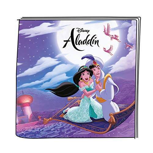 tonies Carácter de audio para Toniebox, Disney's Aladdin, colección de libros de audio y canciones para niños para uso con el reproductor de música Toniebox (se vende por separado)