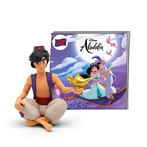 tonies Carácter de audio para Toniebox, Disney's Aladdin, colección de libros de audio y canciones para niños para uso con el reproductor de música Toniebox (se vende por separado)