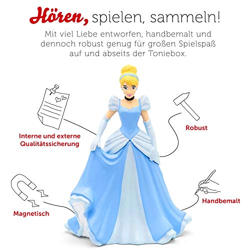 tonies- Disney Princess Figura de Audio. (Boxine GmbH 4251192113009)