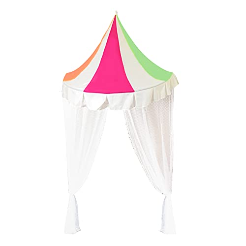 TOYANDONA Princesa Mosquitera Poliéster Mejores Agujeros Malla Cortina Niños Tienda Cama Dosel Camping Pantalla Casa para Niños Camas Hamacas Cunas Coloridas