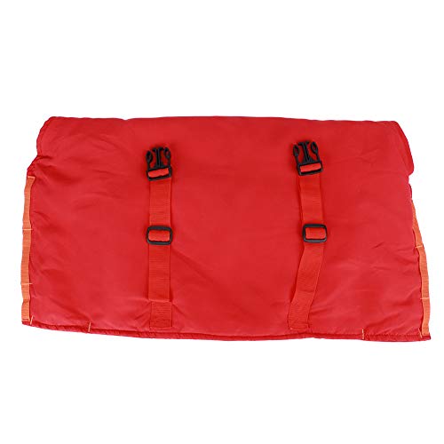 Trona portátil del paño del arnés de la trona del color brillante, conveniente para el niño pequeño de Chidren(red)