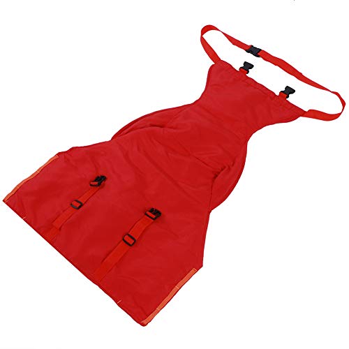 Trona portátil del paño del arnés de la trona del color brillante, conveniente para el niño pequeño de Chidren(red)