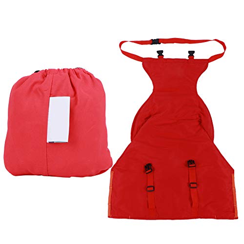 Trona portátil del paño del arnés de la trona del color brillante, conveniente para el niño pequeño de Chidren(red)