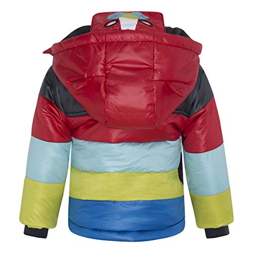 Tuc Tuc Parka Acolchada NIÑO Abrigo, Rojo (Rojo 3), 80 (Tamaño del Fabricante:1A) para Bebés