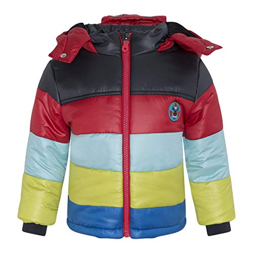 Tuc Tuc Parka Acolchada NIÑO Abrigo, Rojo (Rojo 3), 80 (Tamaño del Fabricante:1A) para Bebés