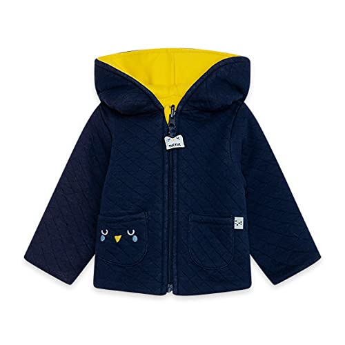 Tuc Tuc Parka Reversible Punto con Capucha NIÑO Azul It's Cold FW21, 0M para Bebés