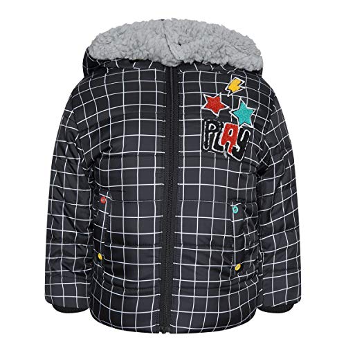 Tuc Tuc Play Chalk Painting Parka, Negro (Negro 30), 80 (Tamaño del Fabricante:1A) para Niños