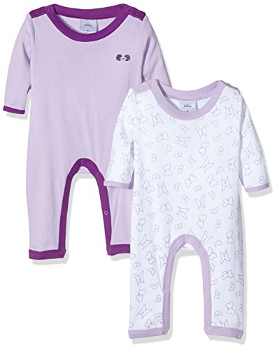 Twins 1 325 71-Pijama Bebé unisex Violett (Lila 4004) 2 mes