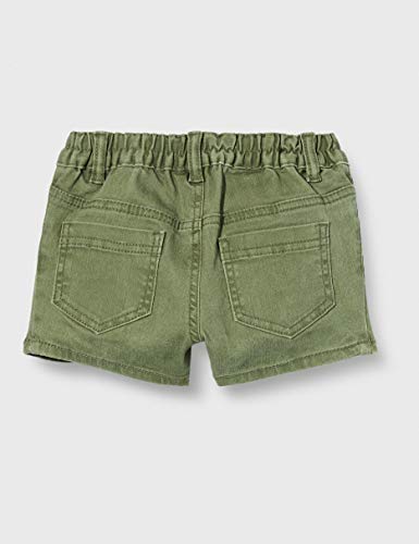 United Colors of Benetton Short Pantalones Cortos, Verde (Four Leaf Clover 67n), 74 para Bebés