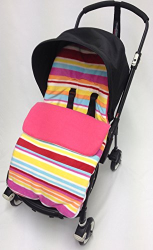 Universal patrón saco para Bugaboo Bee Plus Candy rosa