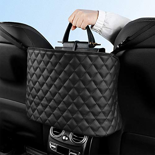 URAQT Organizador Coche, Bolsa de Almacenamiento para Asiento de Coche, Soporte para Bolso de Mano de Coche, Organizador Asiento Automóvil, Organizador Bolsa para Barrera de Los Niños para Mascotas