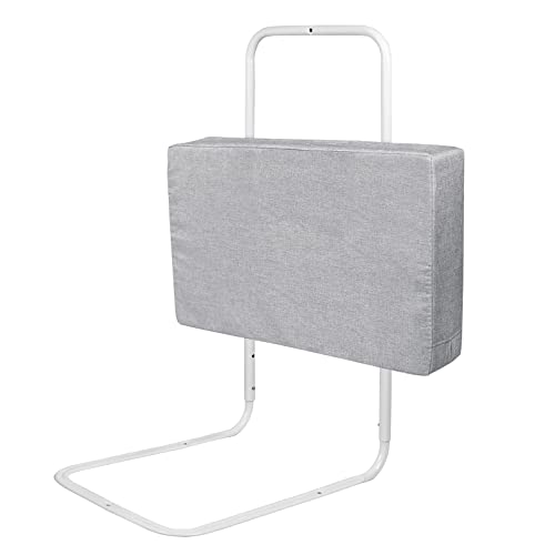 VA-Cerulean Barrera de protección para cama, altura ajustable, barrera de cama infantil que se puede combinar de forma gratuita, protección anticaídas para camas de padres(50 cm, lino gris)