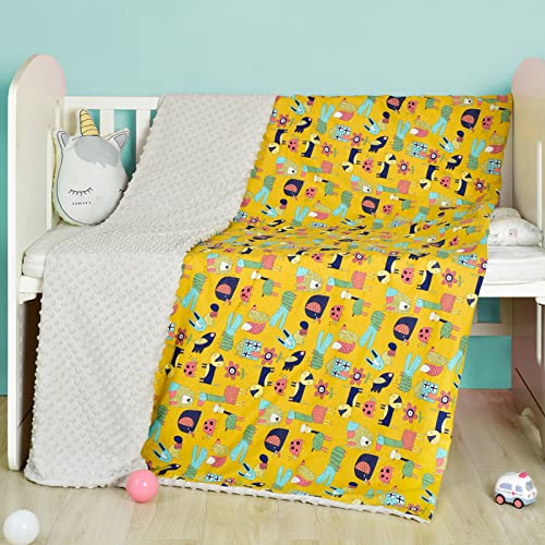 VanderHOME Mantas para Bebés Manta de Bebé Suave y Mullida Universal, Manta Infantil Multifunción Manta Burbujas para Bebés, Manta Bebe Recien Nacido de Doble Cara para NiñO y NiñA, 158x110 cm