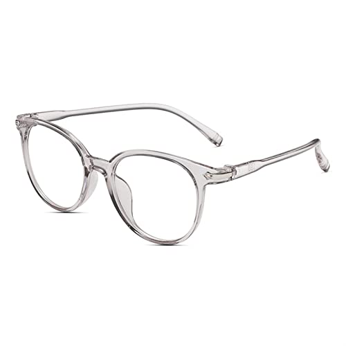 Versión coreana de las gafas de lectura de la personalidad de la moda, espejo de marco retro de color jalea transparente, temperamento encantador, artículos de moda de la calle, accesorios de decoraci